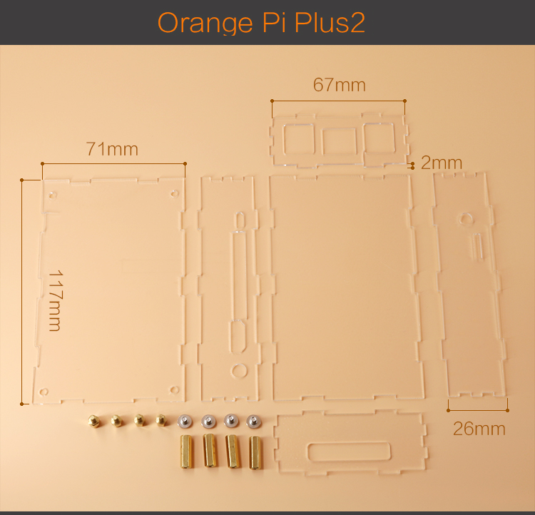 Vỏ Orange Pi Plus 2